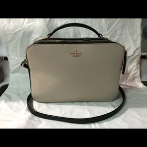 Kate Spade Tan and Black Crossbody